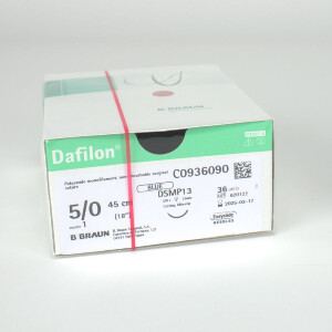 Dafilon blau 5/0 DSMP13 45cm  3Dtz