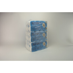 Toilettenpapier Funny 3lg hochweiss 72St
