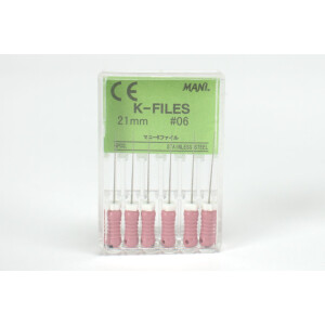 MANI K-FILES 21mm #06, 6St