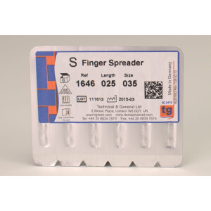 tg Finger Spreader 25mm Size 035 6pcs