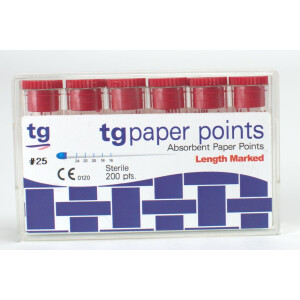 tg Absorb. Paper Pts. S.25 red 200pcs