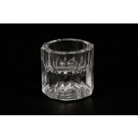 Dappenglas 10kant kristall steril.bar St