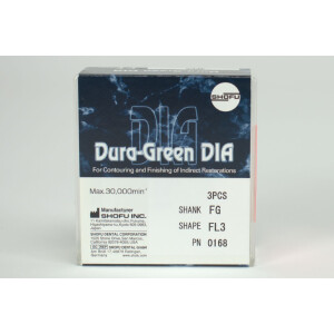 Dura-Green Dia FL3 FG 3St