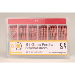 S1 Gutta Percha Standard 06/25  60St