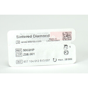 Sinterdiamant Edenta 5002.037 Hp St