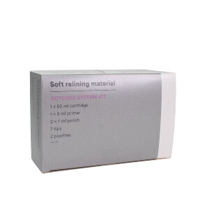 Soft Relining Material Cart.  50ml Kit
