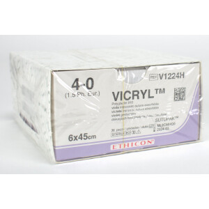 Vicryl Plus violett 4-0/1,5 6x0,45 3Dtz