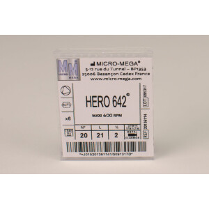 Hero Feilen 642 ISO 20 21mm 2%  6St