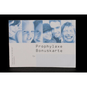 Prophylaxe Bonuskarte 50St