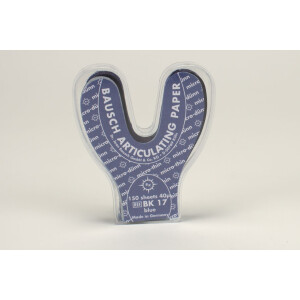 Occlusionspapier blau BK 17   150Blatt