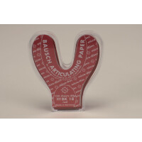 Occlusionspapier rot BK 18   150Blatt