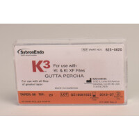 K3 Guttapercha Taper .06 20 50St
