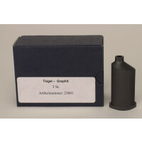 Schmelztiegel graphit f. EM 3St