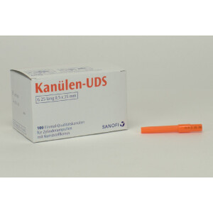 UDS-Kanülen G25 lang 0,5x35 orange 100St