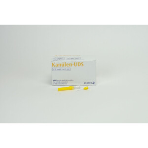 UDS-Kanülen G30 kurz 0,3x25 gelb 100St