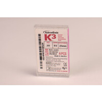 K3 NiTi-Files .02 Gr.20 25mm 6St